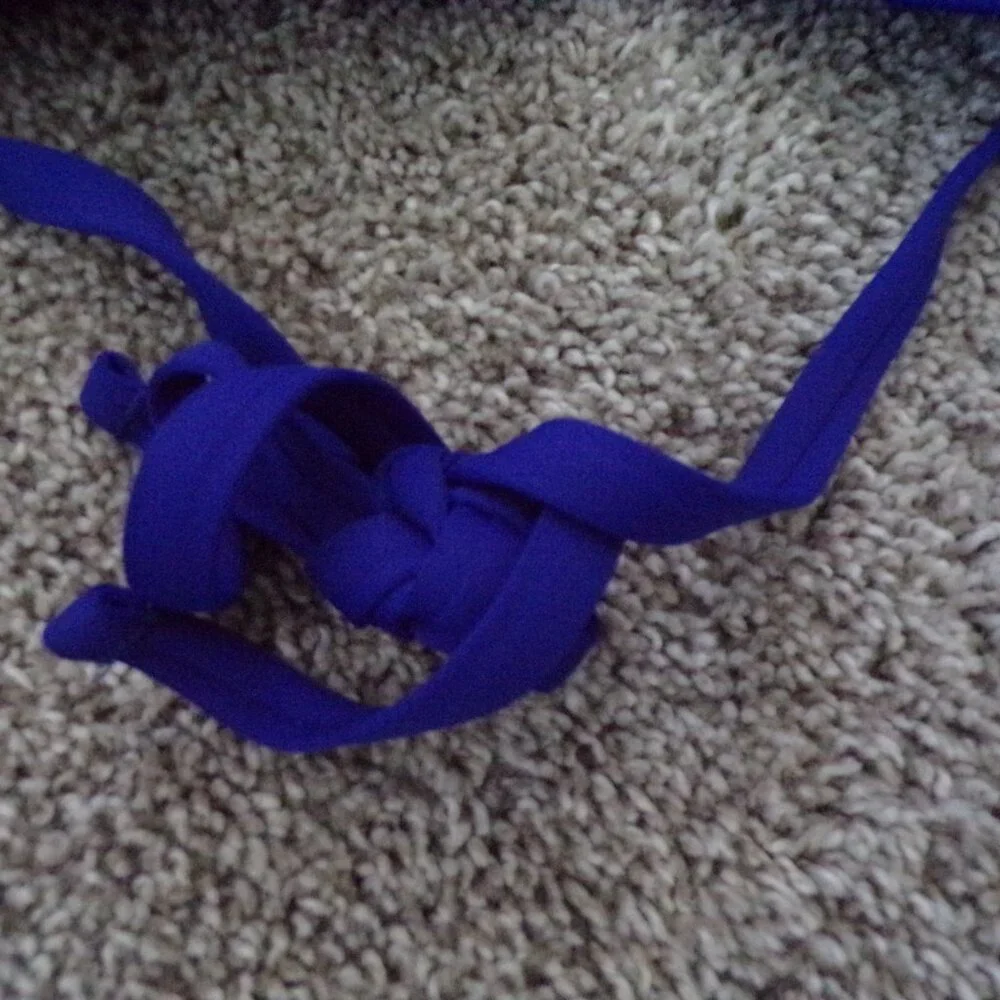 NWT La Blanca navy blue swim Suit Bikini 6